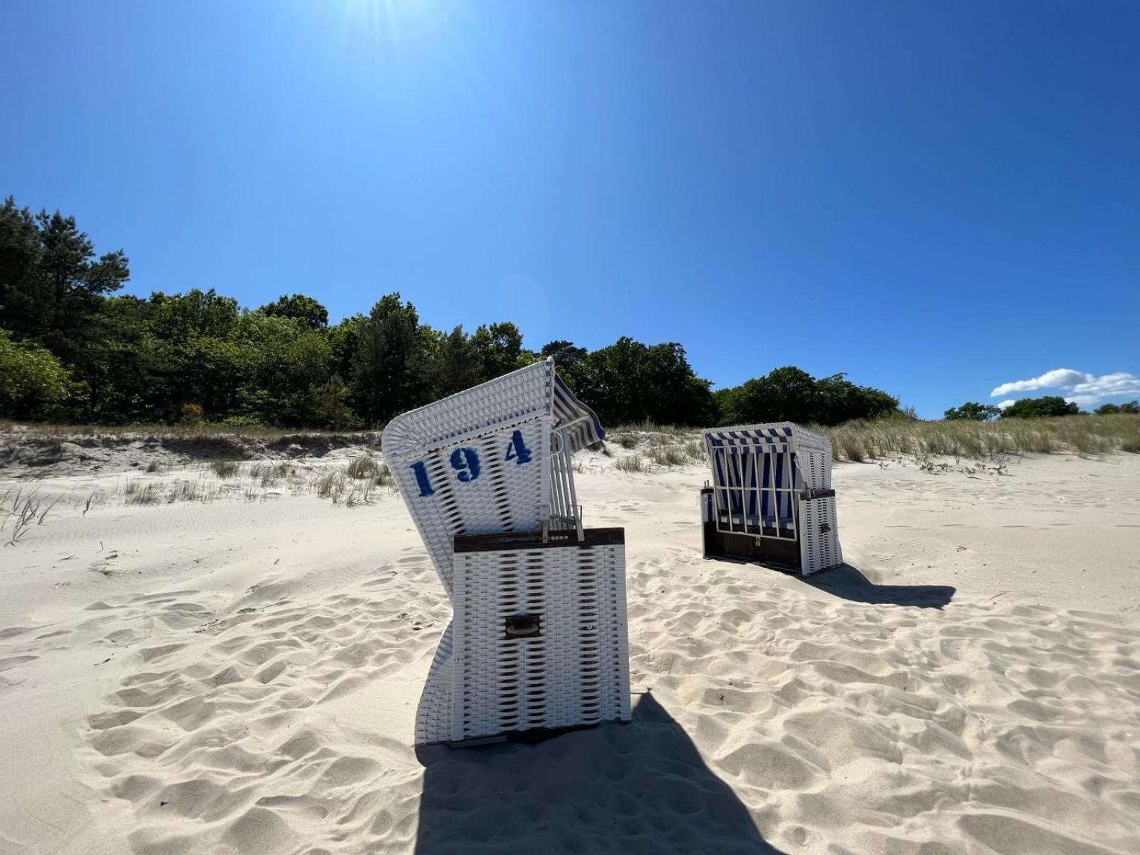Seeschloesschen & Ostseeperle - Immer Inklusive Fruehstueck Kölpinsee Exterior foto